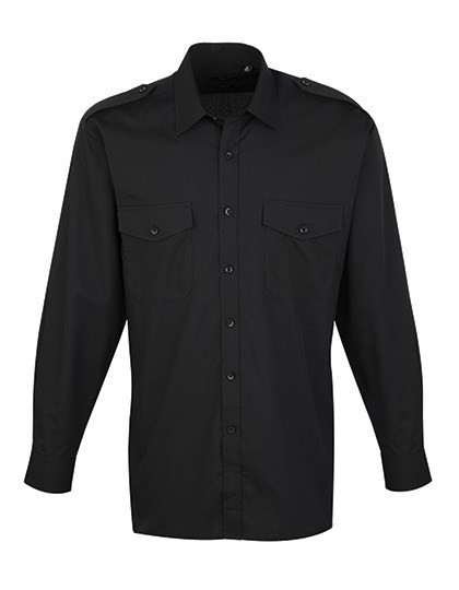 Premier Workwear - Pilot Shirt Long Sleeve
