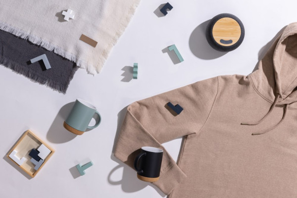 IQONIQ Torres gerecycled katoen hoodie ongeverfd